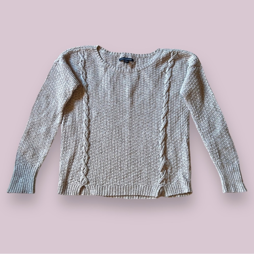 American Eagle White Sweater - Size XXS